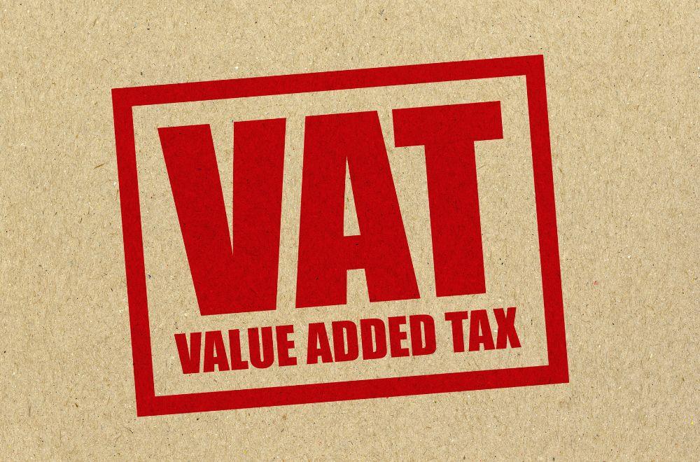 Title Page Saying VAT: Value Added Tax