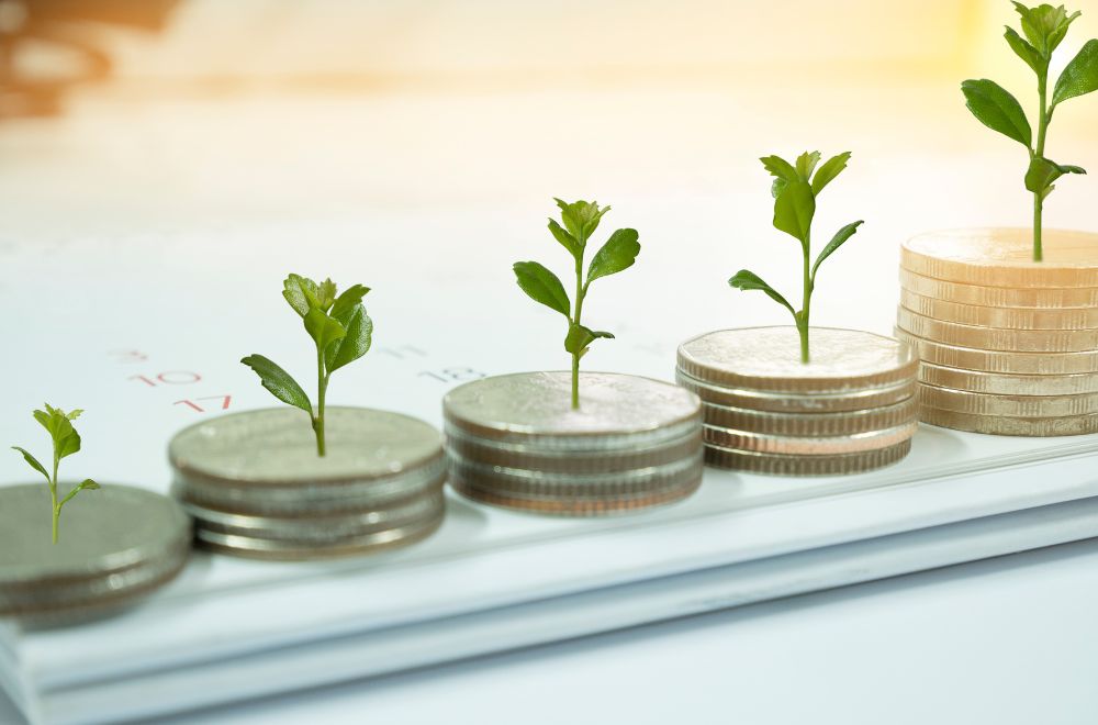 Coins With Seedlings