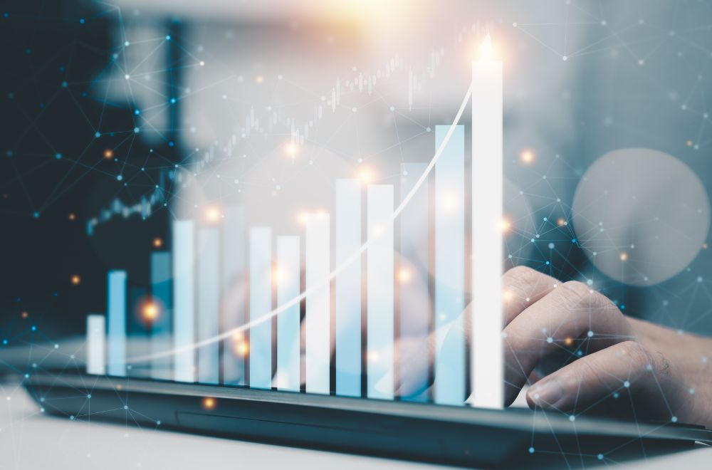 Image Of Finances On Graph