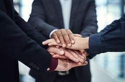 Corporate Employees Shaking Hands