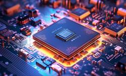 Cybersecurity Shown With Computer Parts