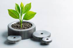 Plant And Cogs