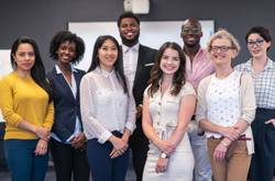 A Diverse Group Of Employees