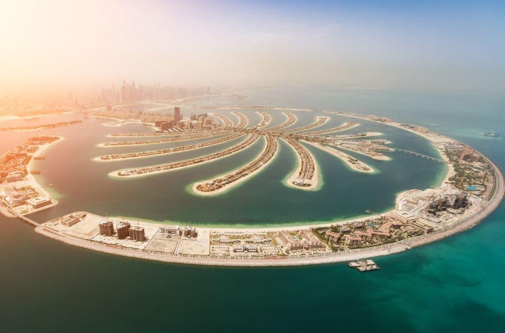 Aerial View Of Dubai