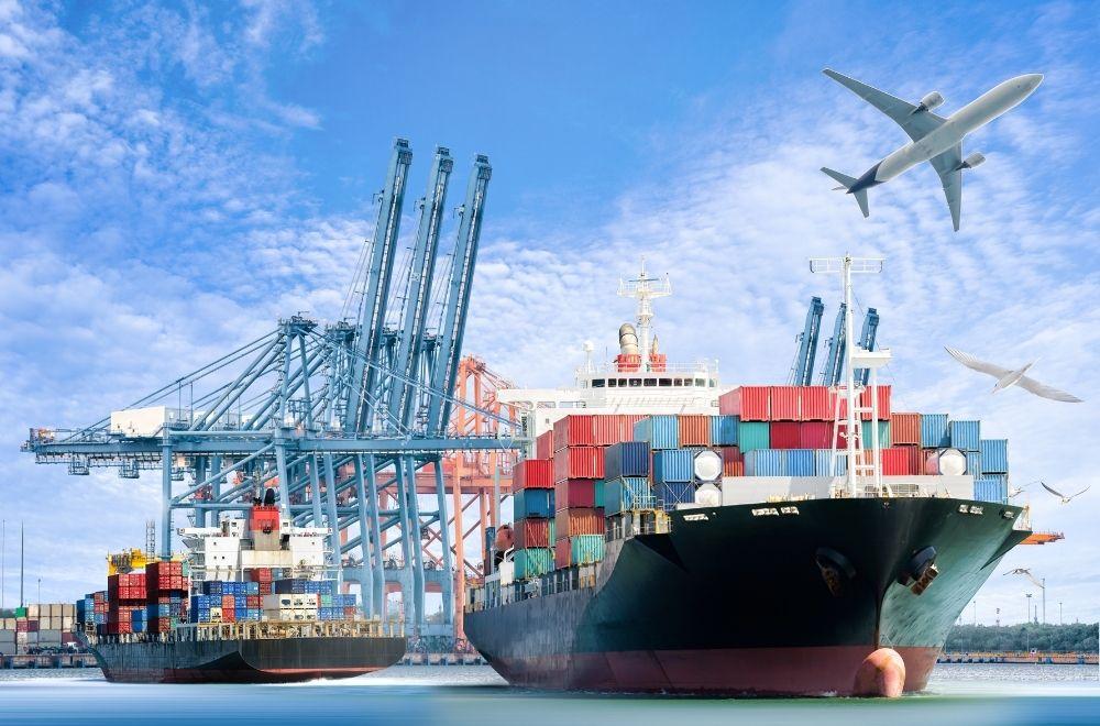 Plane And Ships For Import Of Porducts