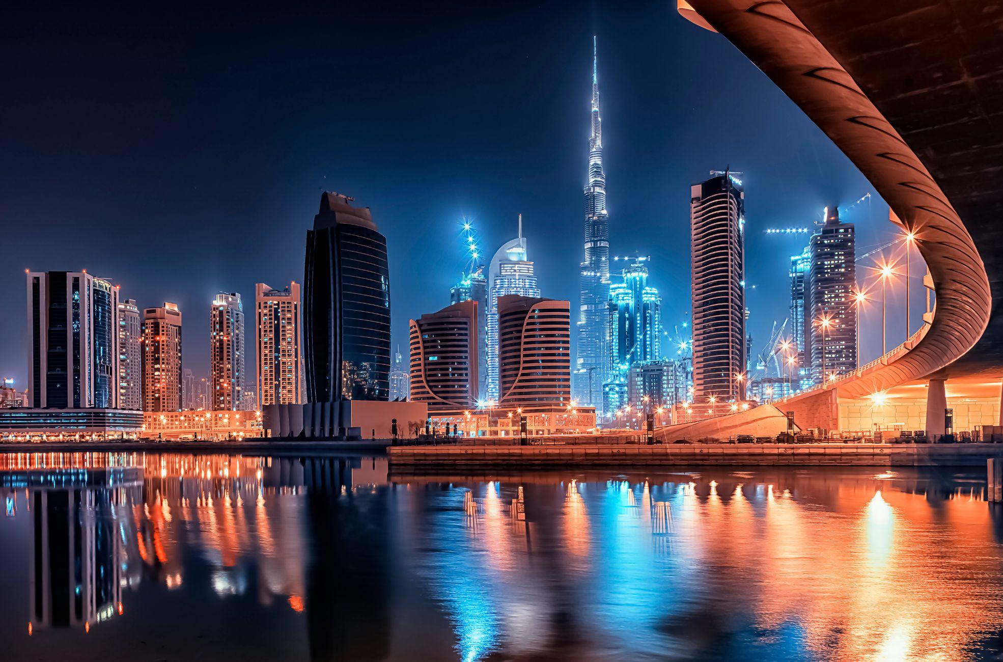 Night Cityscape Dubai
